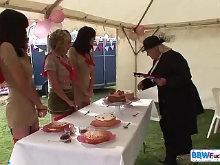 BBW Madam and her Bitches